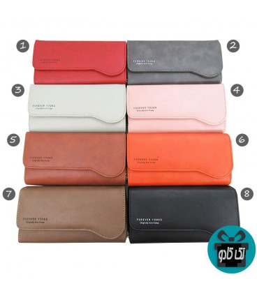 کیف پول زنانه مدل سالینا (در 8 رنگ)
