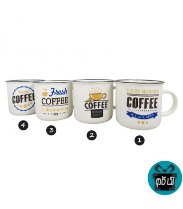 لیوان COFFEE مدل COF2 (در 4 مدل)